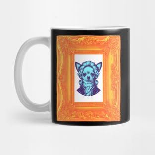 Rococo Doggo Funny Vintage Dog Portrait | Baroque | French | Fashion | Classical Art | History | Mug